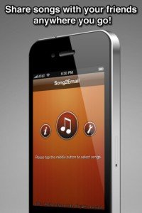 Song2Email - Invia e codividi brani musicali tramite email per iphone