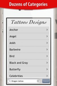 HD Tattoo Designs Catalog - Cerca il tattoo(tatuaggio), app per iphone