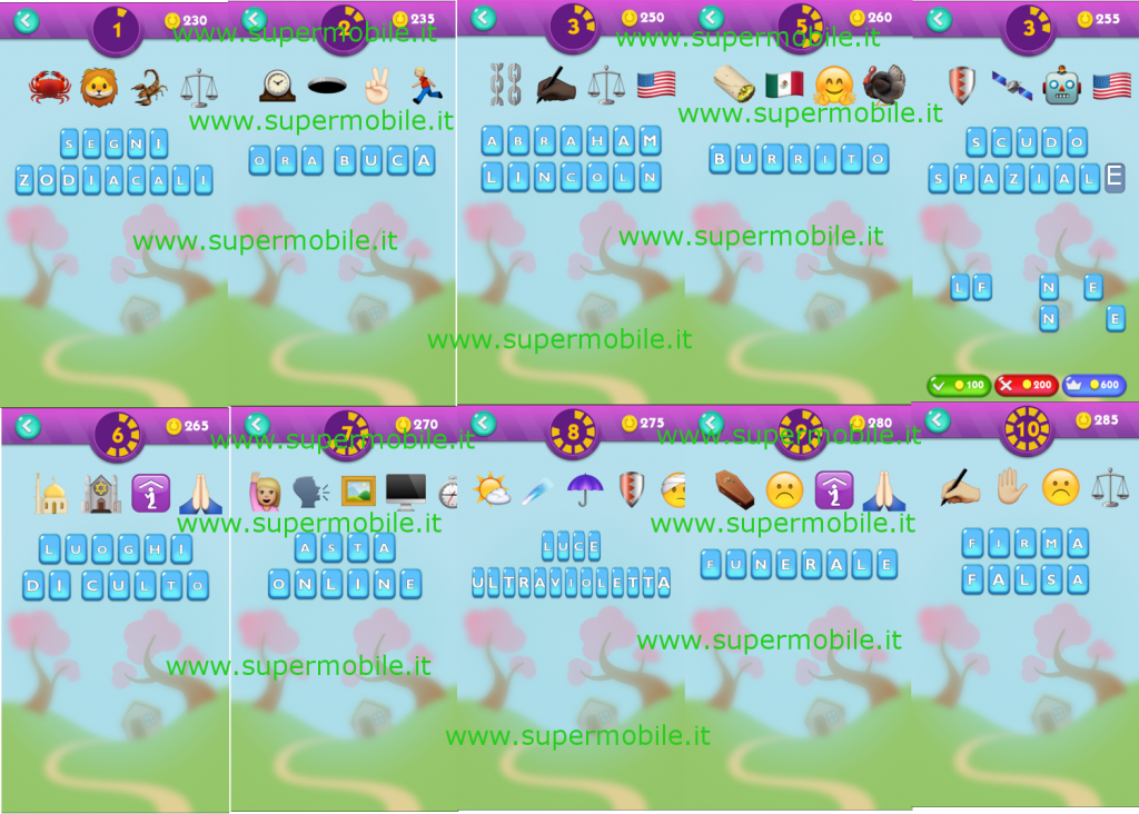 Soluzione EmojiNation 2